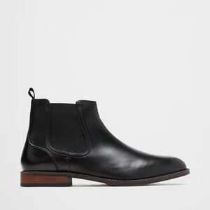 Banana Republic Leather Classic Black Boots